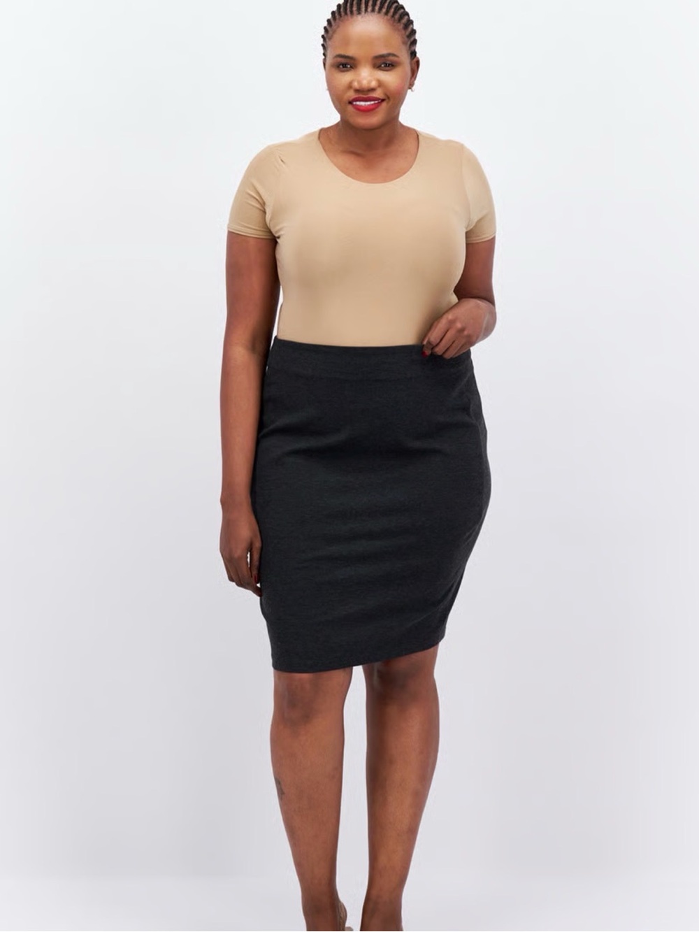 Classic Black Women’s Pencil Skirt